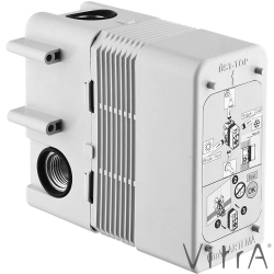 Vitra - Vitra Root Round Ankastre Banyo Seti (Bliss 2F, Origin 1F), Soft Bakır