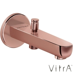 Vitra - Vitra Root Round Ankastre Banyo Seti (Bliss 2F, Origin 1F), Soft Bakır