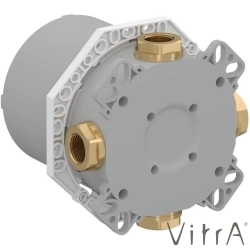 Vitra - Vitra AquaHeat AquaControl Square Ankastre Termostatik Banyo Seti