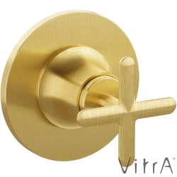 Vitra - Vitra Origin Classic Ankastre Duş Seti, Fırçalı Altın