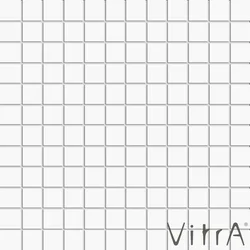 Vitra - Vitra 2.5x2.5 Miniworx RAL 9016 Beyaz Mozaik Parlak