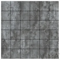 Vitra - Vitra 5x5 Metro Bazalt Kesme Mozaik R10B Rektifiye (0,63 m2 fiyatı)