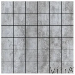 Vitra - Vitra 5x5 Metro Gri Lappato R9 Rektifiye (0,63 m2 fiyatı)
