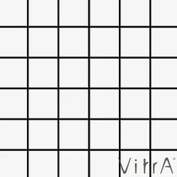 Vitra - Vitra 5x5 Miniworx RAL 9016 Beyaz Mozaik Parlak