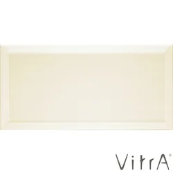 Vitra - Vitra 10x20 Metro Tiles Krem Parlak (0,8 m2 fiyatı)