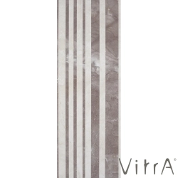 Vitra - Vitra 25x70 Celebration Vizon Çizgili Dekor 2 Parlak Rek Rektifiye - K920873R0001VTE0