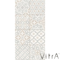 Vitra - Vitra 30x60 CraftMix Kum Beji Scored Regular Dekor Patchwork Parlak - K94363700001VTE0