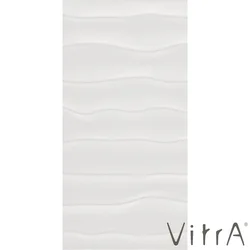 Vitra - Vitra 30x60 Futura Beyaz 3D Dekor Mat (1,08 m2 fiyatı)