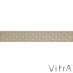 Vitra - Vitra 9x60 Ethereal Açık Bej Geometrik Bordür Parlak - K94434600001VTE0