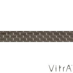 Vitra - Vitra 9x60 Ethereal Gri Geometrik Bordür Parlak - K94434900001VTE0