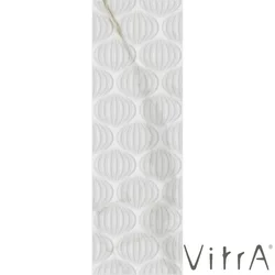 Vitra - Vitra 33x100 Statua Beyaz Dalga Dekor Parlak Rektifiye (1,32 m2 fiyatı)