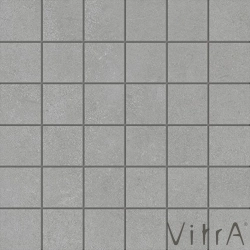 Vitra - Vitra 5x5 Clay Cement Açık Gri Kesme R10B Rektifiye - K9463488R001VTE0