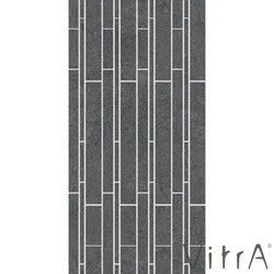 Vitra - Vitra 30x60 Newcon Koyu Gri Kombi Mozaik R10B Rektifiye (0,72 m2 fiyatı)