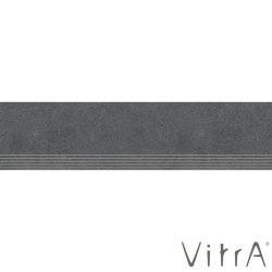 Vitra - Vitra 30x120 Newcon Koyu Gri Basamak R10A Rektifiye - K946502R0001VTE0
