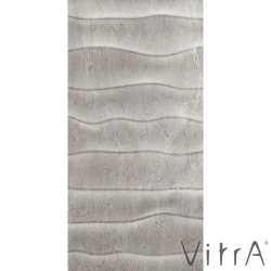 Vitra - Vitra 30x60 Decocream Sıcak Gri Dalga Dekor Parlak - K94699800001VTE0