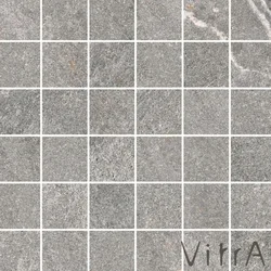 Vitra - Vitra 5x5 Cardostone Gri Kesme Bordür Mat Rektifiye (0,72 m2 fiyatı)