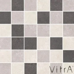 Vitra - Vitra 5x5 Stonelevel Mix Kesme Bordür Mat Rektifiye (0,72 m2 fiyatı)