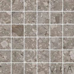 Vitra - Vitra 5x5 Ceppostone Koyu Grej Kesme Bordür Rektifiye (0,72 m2 fiyatı)