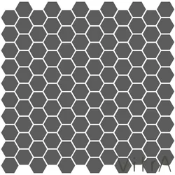 Vitra - Vitra 2.5x2.5 Miniworx RAL 0005500 Koyu Gri Hexagon Mat