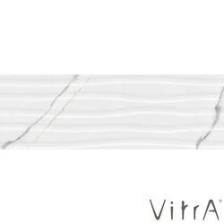 Vitra - Vitra 30x90 B&W Star XL Beyaz Dekor Parlak Rektifiye (1,08 m2 fiyatı)