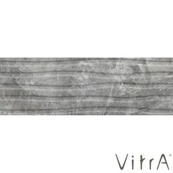 Vitra - Vitra 30x90 Tundra Sky XL Gri 3D Dekor Parlak Rektifiye (1,08 m2 fiyatı)