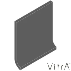 Vitra - Vitra 10x10 RAL 0005500 Koyu Gri Kenar Dönüş Parçası Sit-In Mat KDI1010 (1 adet fiyatı)