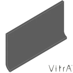 Vitra - Vitra 10x20 RAL 0005500 Koyu Gri Kenar Dönüş Parçası Sit-In Mat KDI1020 (1 adet fiyatı)