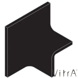 Vitra - Vitra 10x10 RAL 0001500 Siyah Alt Dış Köşe Parçası Parlak ADK1010 (1 adet fiyatı)
