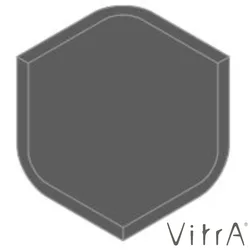 Vitra - Vitra 5x5 RAL 0005500 Koyu Gri Alt İç Köşe Parçası Parlak AIK55 (1 adet fiyatı)