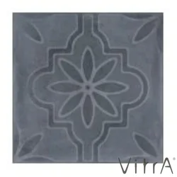 Vitra - Vitra 15x15 BetonX R9 Antrasit Dekor (0,25 m2 fiyatı)