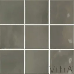 Vitra - Vitra 10x10 Retromix Yosun Gri Parlak (NF)