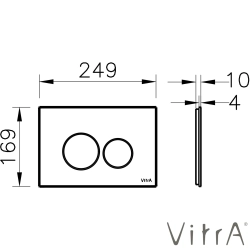 Vitra - Vitra Origin Kumanda Paneli, Yosun Yeşili-Cam