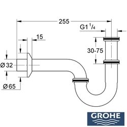 Grohe Lavabo Sifonu - 28947000